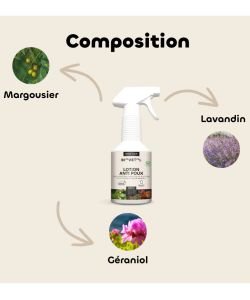 Lotion Anti-Poux pour l'animal Bio BIO, 500 ml